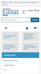 Mobile Screenshot of goedkopelaptops.be